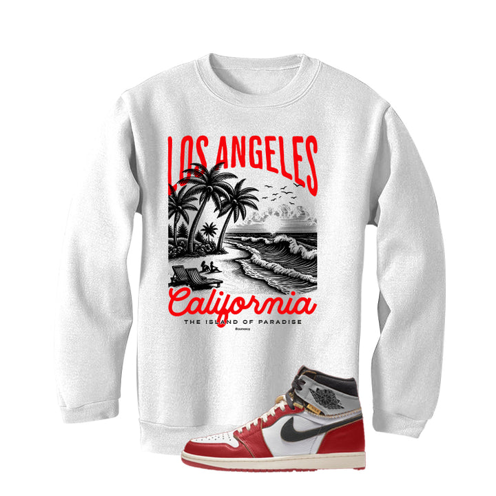 Union LA x Air Jordan 1 High OG White T-Shirt (Los Angeles)| illcurrency