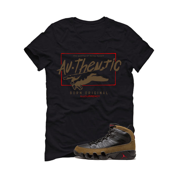 Air Jordan 9 Olive Black T-Shirt (Authentic)| illcurrency