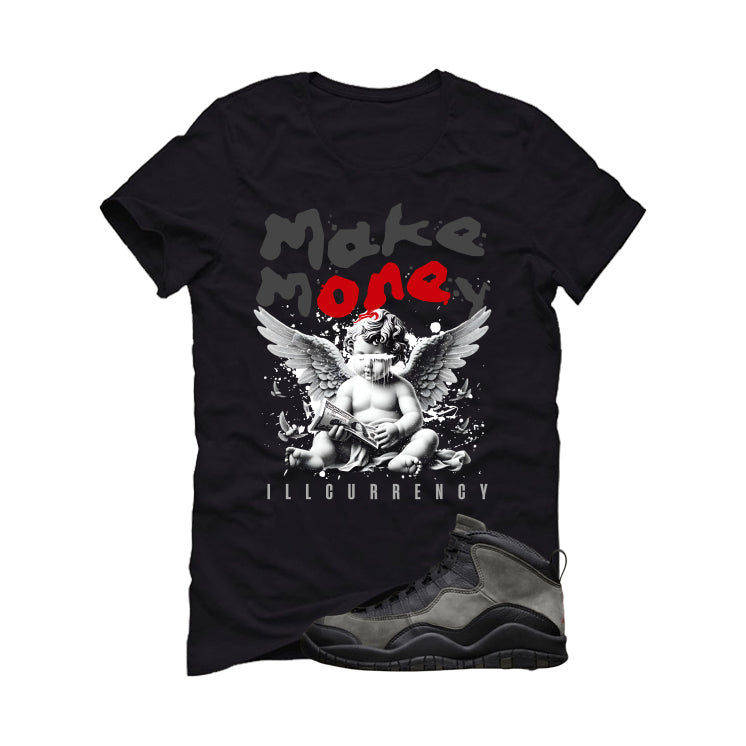 Air Jordan 10 Shadow Matching T-Shirt, Sweatshirts & Hoodies Black T-Shirt (Make Money)| illcurrency