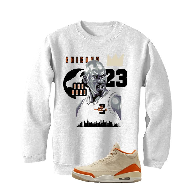 Air Jordan 3 WMNS Starfish White T-Shirt (The Goat)| illcurrency