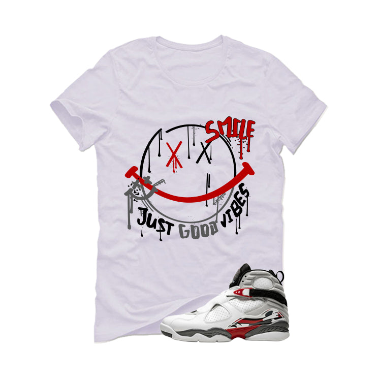 Air Jordan 8 Bugs Bunny Matching T-Shirt, Sweatshirts & Hoodies White T-Shirt (Smile)| illcurrency
