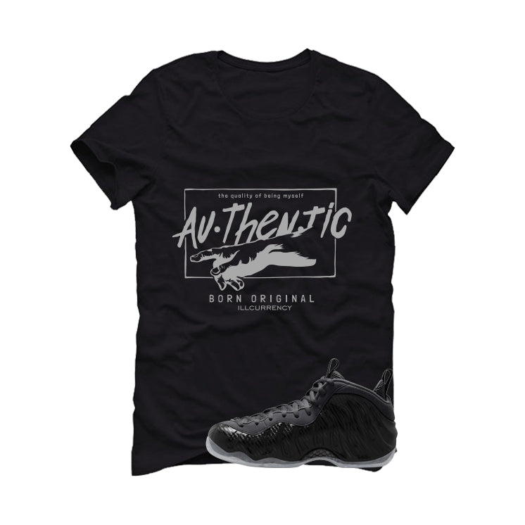 NIKE FOAMPOSITE ONE CARBON FIBER Matching T-Shirt, Sweatshirts & Hoodies Black T-Shirt (Authentic)| illcurrency