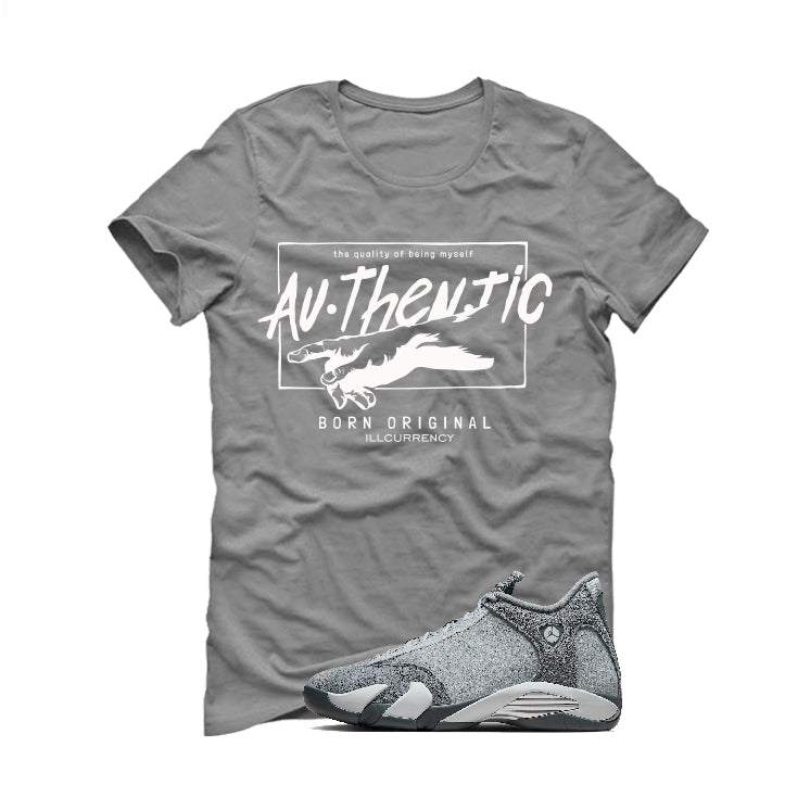 Air Jordan 14 “Flint Grey” | illcurrency Grey T-Shirt (Authentic)