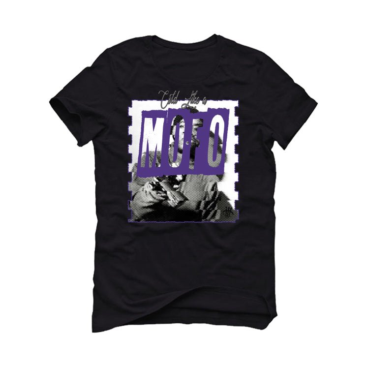Air Jordan 12 Field Purple - Black T-Shirt (Cold Like)