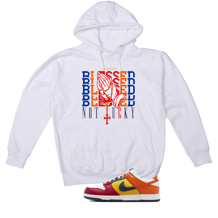 Nike Dunk Low CO.JP What The White T-Shirt (Blessed not lucky)| illcurrency