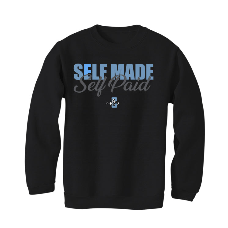 Air Jordan 7 “Chambray” | illcurrency Black T-Shirt (Self Made Self Paid)