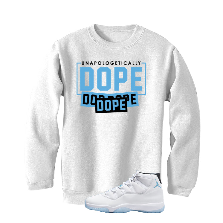 Air Jordan 11 Legend Blue White T-Shirt (DOPE)| illcurrency