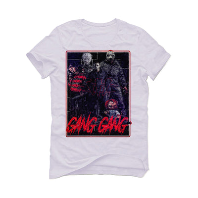 Air Jordan 13 “Wolf Grey” White T-Shirt (GANG GANG)