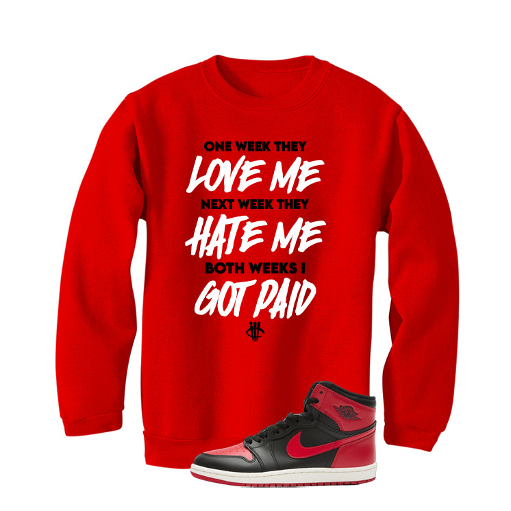 Air Jordan 1 High ’85 Bred Red T-Shirt (Paid)| illcurrency