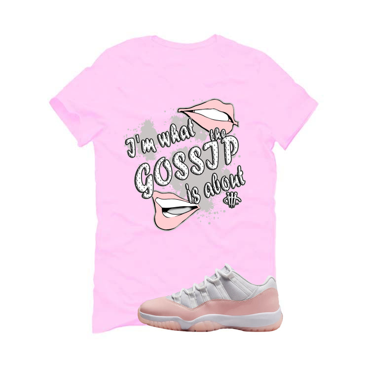 Air Jordan 11 Low WMNS Legend Pink Pink T-Shirt (Gossip)| illcurrency