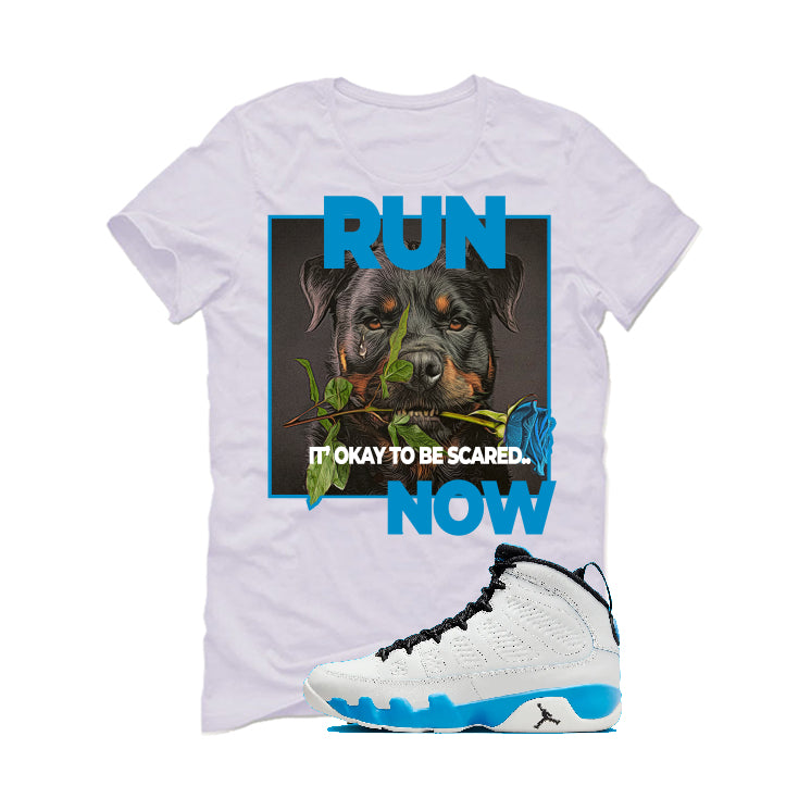 Air Jordan 9 “Powder Blue” | illcurrency White T-Shirt (RUN)