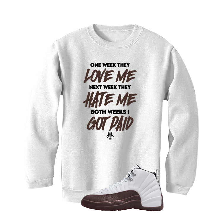 SoleFly x Air Jordan 12 Cafecito| illcurrency White T-Shirt (Paid)| illcurrency