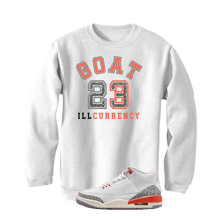 Air Jordan 3 WMNS “Georgia Peach” | illcurrency White T-Shirt (GOAT 23)