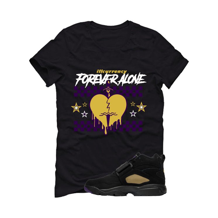 Nike Air Diamond Turf Ravens Black T-Shirt (Forever Alone)| illcurrency