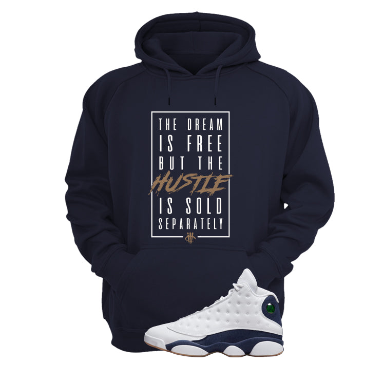 Air Jordan 13 Midnight Navy Navy Blue T-Shirt (Dream is Free)| illcurrency