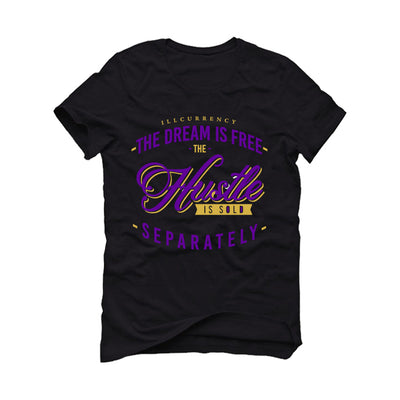 Air Jordan 12 “Field Purple” Black T-Shirt (The dream is free)