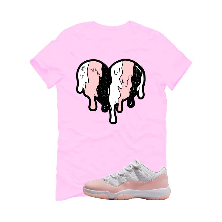 Air Jordan 11 Low WMNS Legend Pink Pink T-Shirt (Heart)| illcurrency