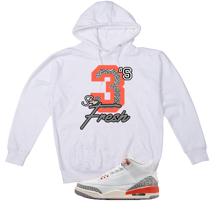 Air Jordan 3 WMNS “Georgia Peach” | illcurrency White T-Shirt (Stay Fresh)