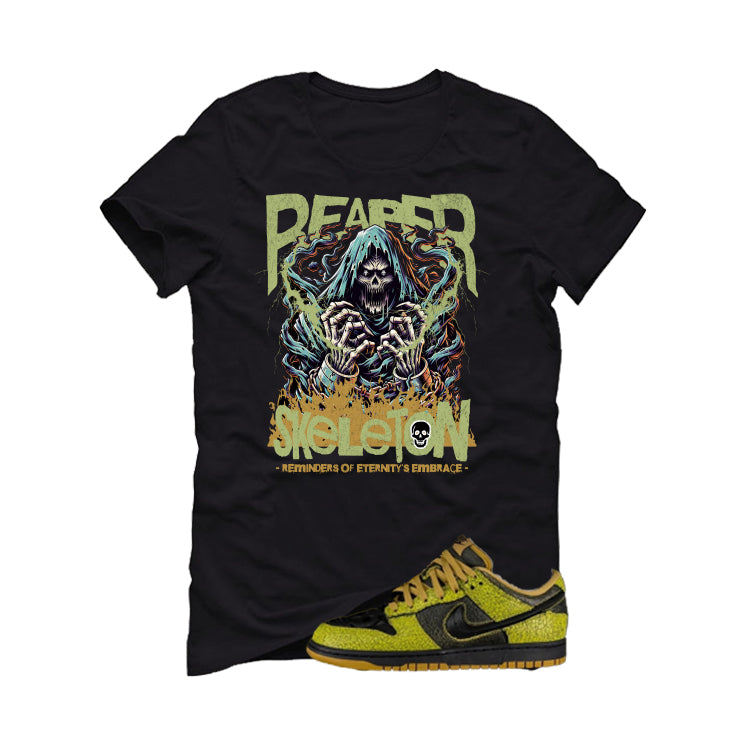 Nike Dunk Low Halloween Skull Black T-Shirt (Grim Reaper)| illcurrency