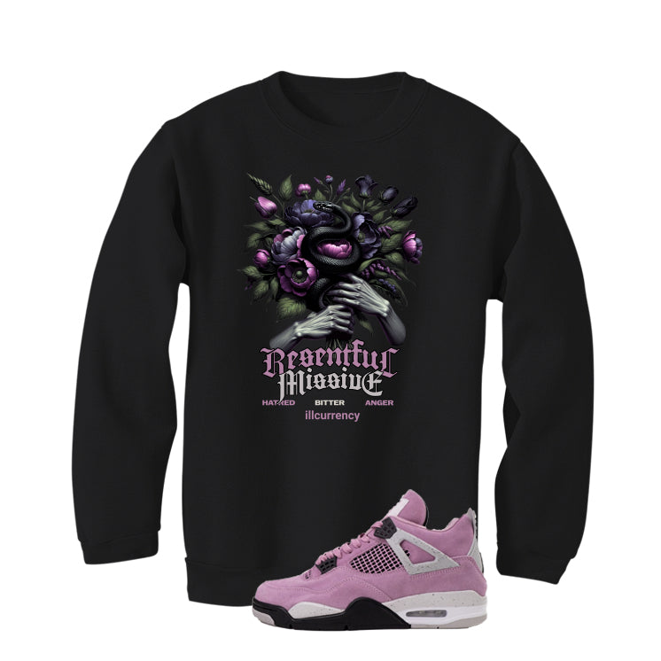 Air Jordan 4 WMNS Orchid Black T-Shirt (Resentful)| illcurrency