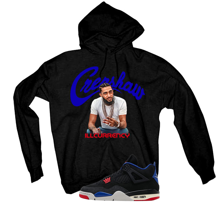 Air Jordan 4 Rare Air Black T-Shirt (Crenshaw)| illcurrency