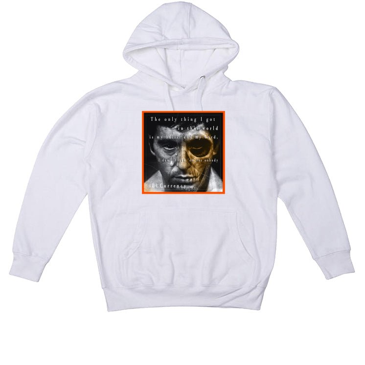 Air Jordan 12 Brilliant Orange - White T-Shirt (ONLY THING I GOT)