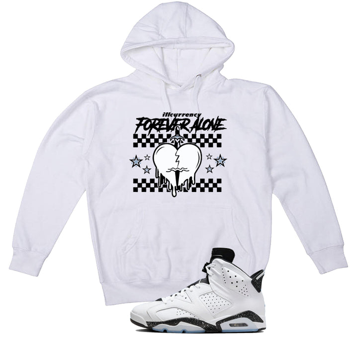 Air Jordan 6 Reverse Oreo White T-Shirt (Forever Alone)| illcurrency