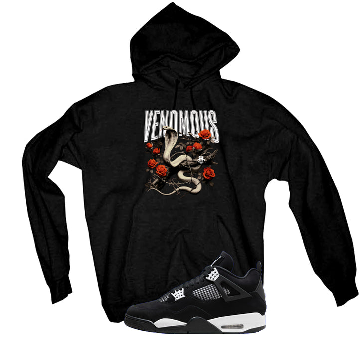 Air Jordan 4 White Thunder Black T-Shirt (Venomous)| illcurrency