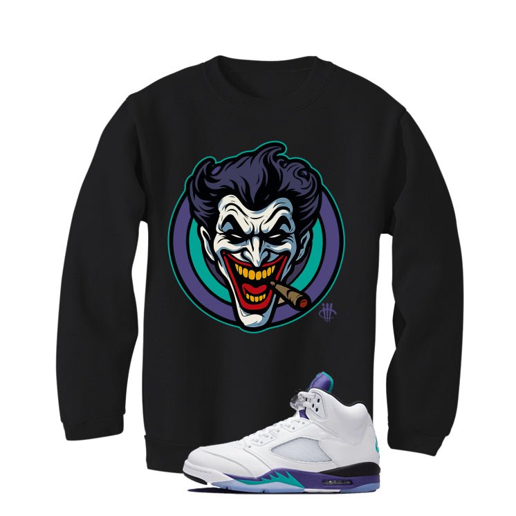 Air Jordan 5 OG Grape Black T-Shirt (Joke The Joker)| illcurrency