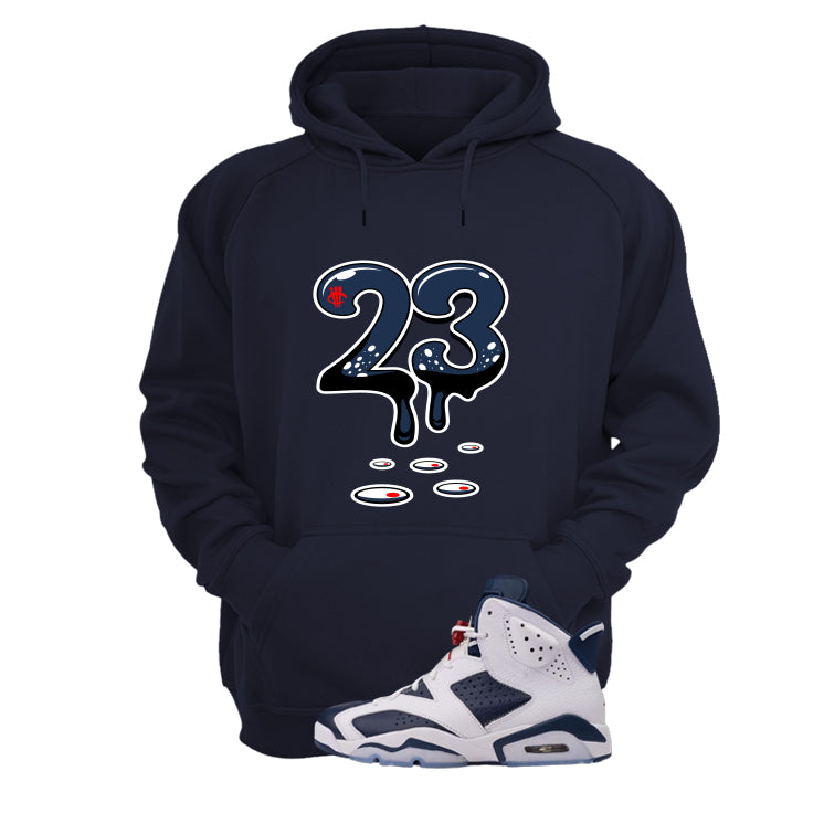 Air Jordan 6 Olympic  | illcrrency Navy Blue T-Shirt (23)| illcurrency