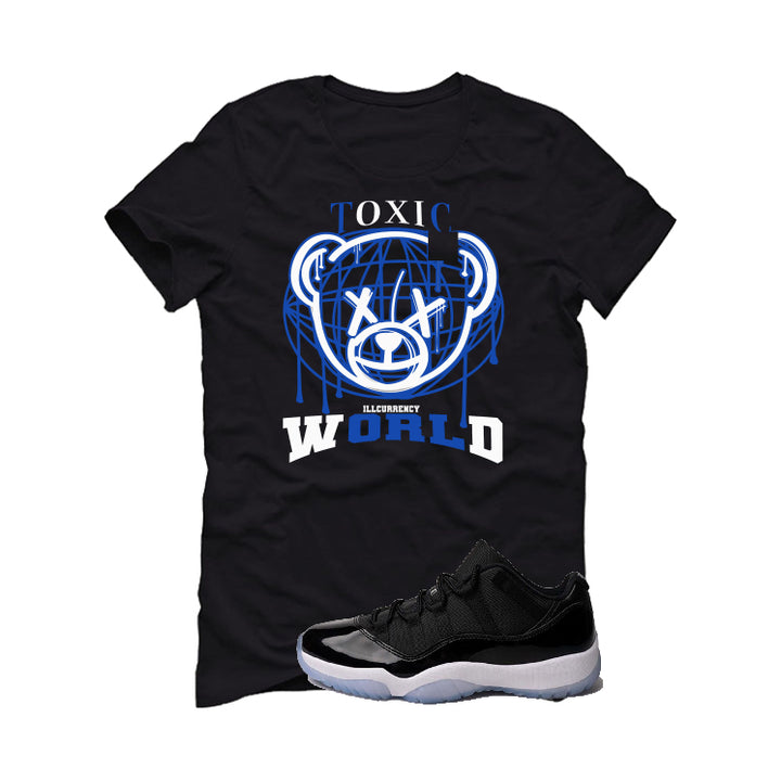 Air Jordan 11 Low Space Jam Black T-Shirt (Toxic World)| illcurrency