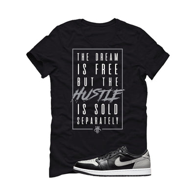 Air Jordan 1 Low OG Shadow Black T-Shirt (DREAM IS FREE)