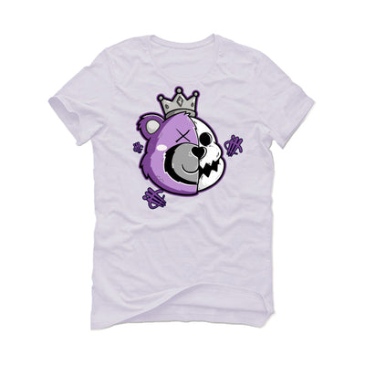 Reebok Question Mid “Grape Toe”| ILLCURRENCY White T-Shirt (HALF KING BEAR)
