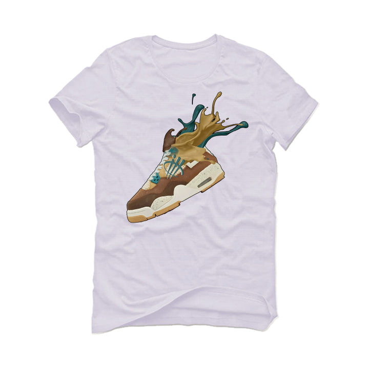 Air-Jordan 4GS Cacao White T-Shirt (SPLASH 4'S)