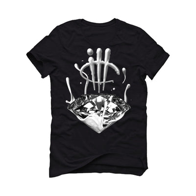 Air Jordan 8 Winter “Gunsmoke” | illcurrency Black T-Shirt (Drip)
