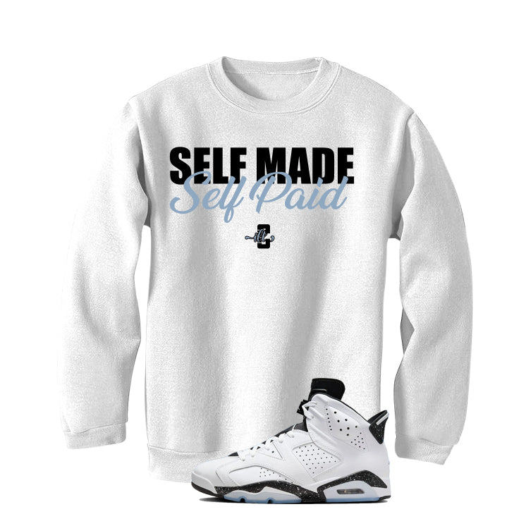 Air Jordan 6 Reverse Oreo White T-Shirt (Self Made Self Paid)| illcurrency