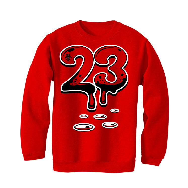 Air Jordan 4 Red Cement - Red T-Shirt (23)