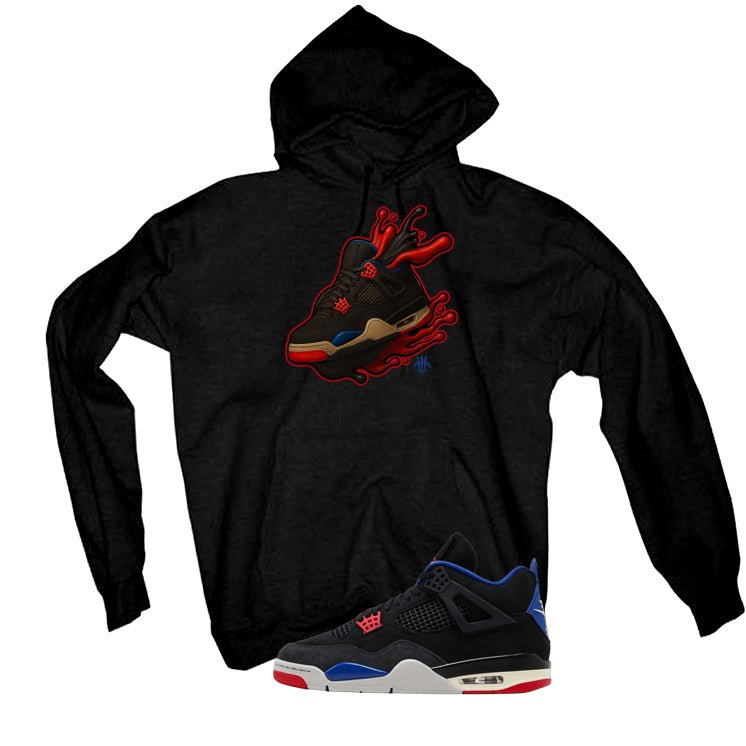 Air Jordan 4 Rare Air Black T-Shirt (Splash Shoe)| illcurrency