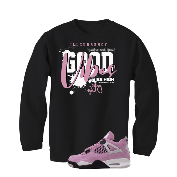 Air Jordan 4 WMNS Orchid Black T-Shirt (Vibes)| illcurrency