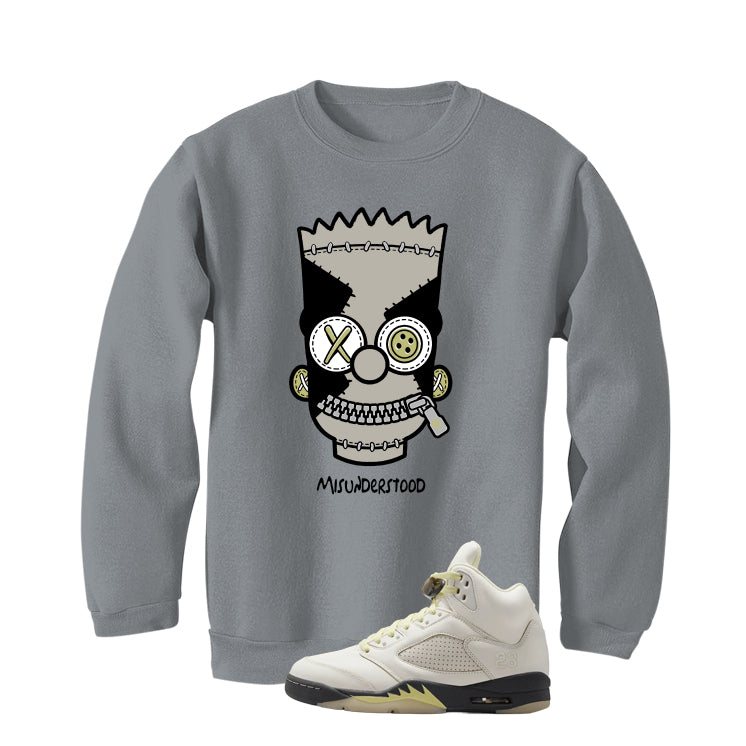 Air Jordan 5 WMNS Luminous Green Grey T-Shirt (Misunderstood)| illcurrency