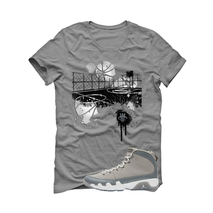 Air Jordan 9 Cool Grey Grey T-Shirt (B Court)| illcurrency