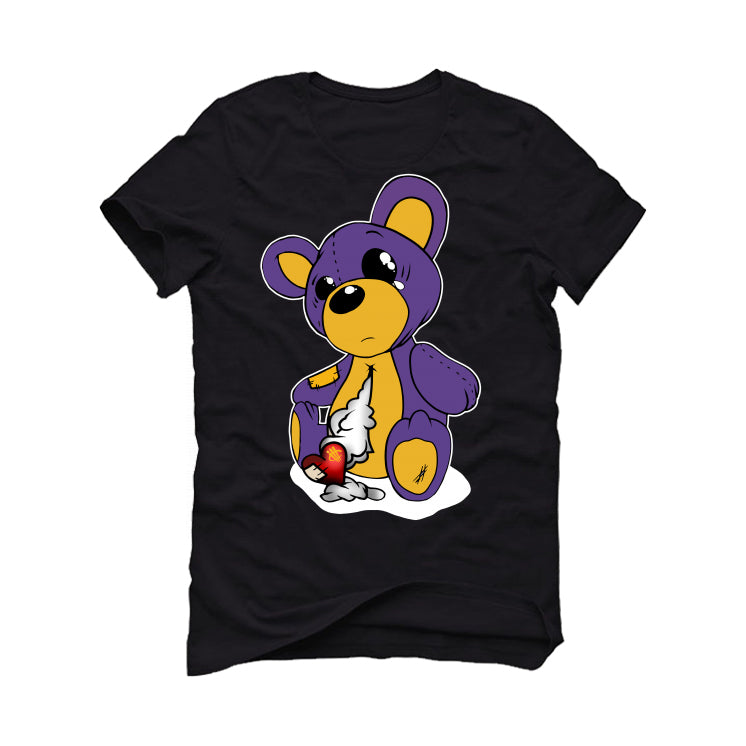 Air Jordan 12 “Field Purple” Black T-Shirt (Big Teddy)