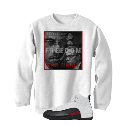 Air Jordan 12 “Red Taxi” | illcurrency White T-Shirt (FREEDOM)