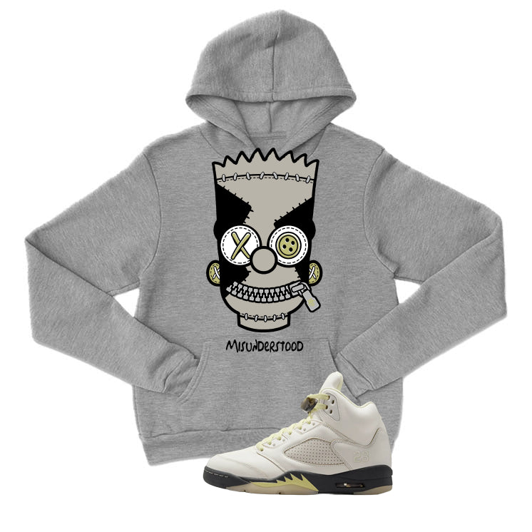 Air Jordan 5 WMNS Luminous Green Grey T-Shirt (Misunderstood)| illcurrency