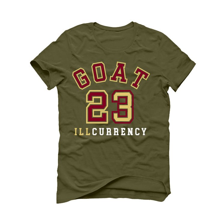 Air Jordan 1 Low OG "Year of the Dragon"  | illcurrency Military Green T-Shirt (GOAT 23)