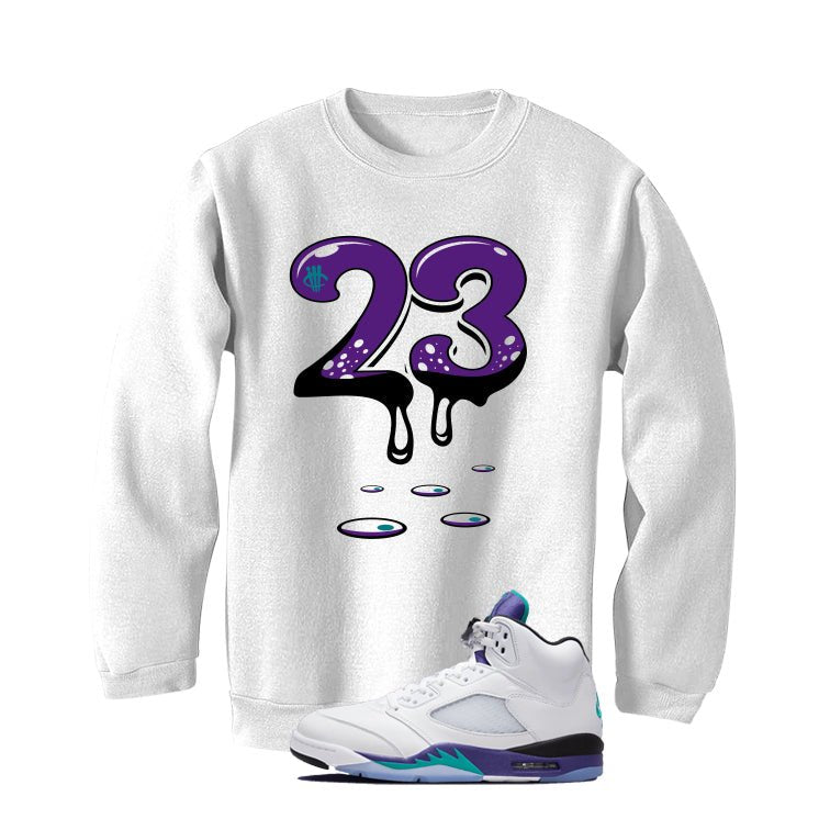 Air Jordan 5 OG Grape White T-Shirt (23)| illcurrency