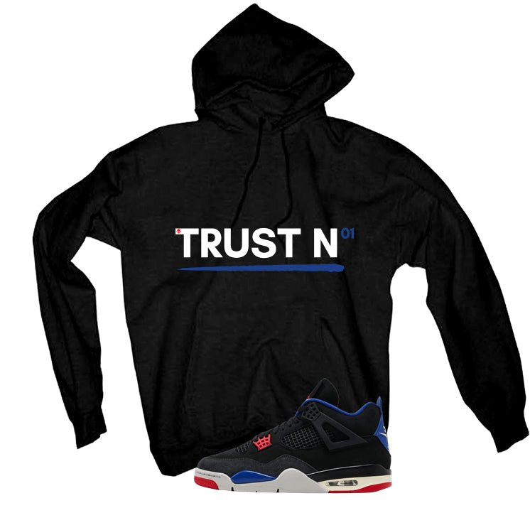 Air Jordan 4 Rare Air Black T-Shirt (Trust No One)| illcurrency