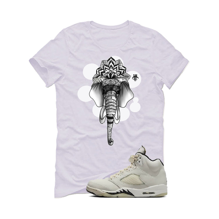 Air Jordan 5 SE “Sail” | illcurrency White T-Shirt (Elephant)