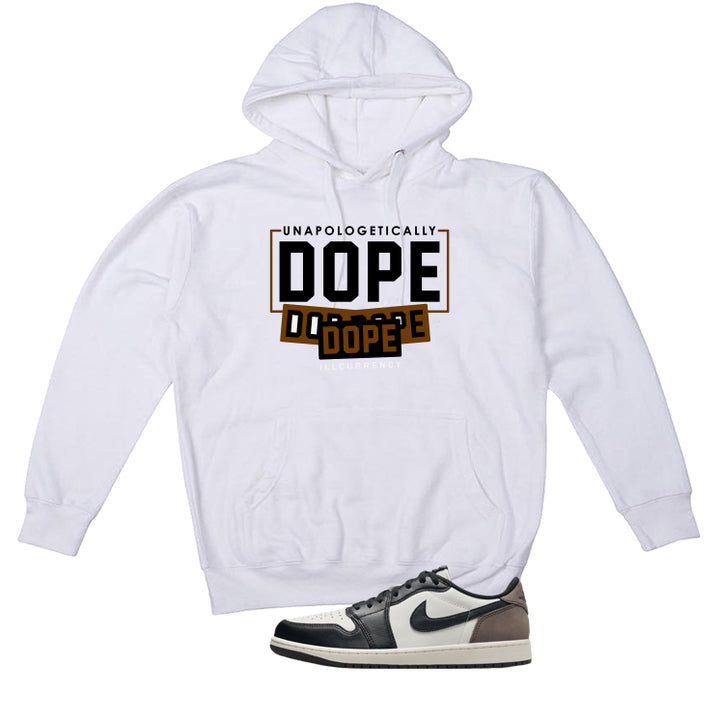 Air Jordan 1 Low OG Mocha White T-Shirt (DOPE)| illcurrency