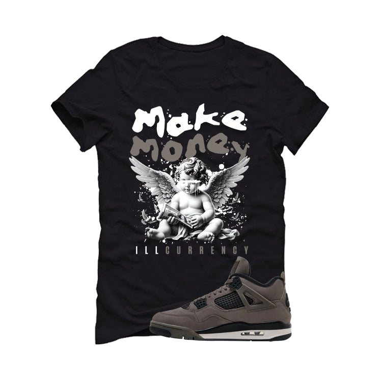 Air Jordan 4 Cave Stone Black T-Shirt (Make Money)| illcurrency